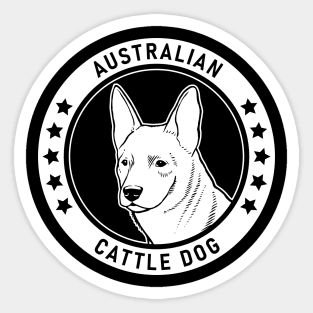 Australian Cattle Dog Fan Gift Sticker